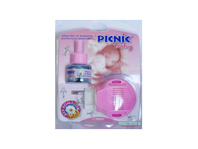 Комплект — жидкость и электрофумигатор «Picnic Baby»